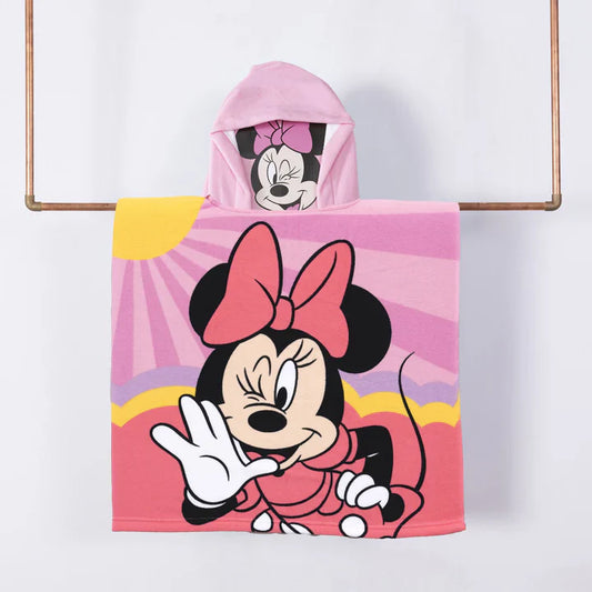 toalla-playa-niña-capucha-mf-60x120-cm-minnie-choose
