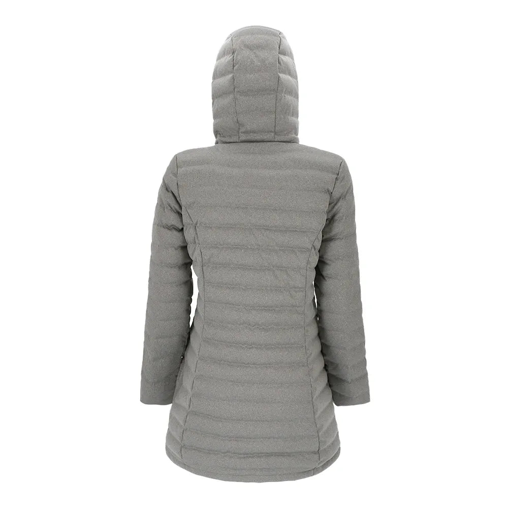 Parka Mujer Abrigo Lilit Gris Oscuro