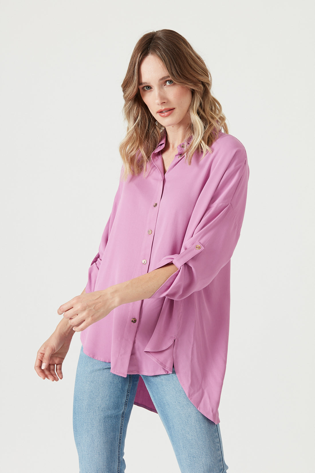 Blusa Mujer Rosa