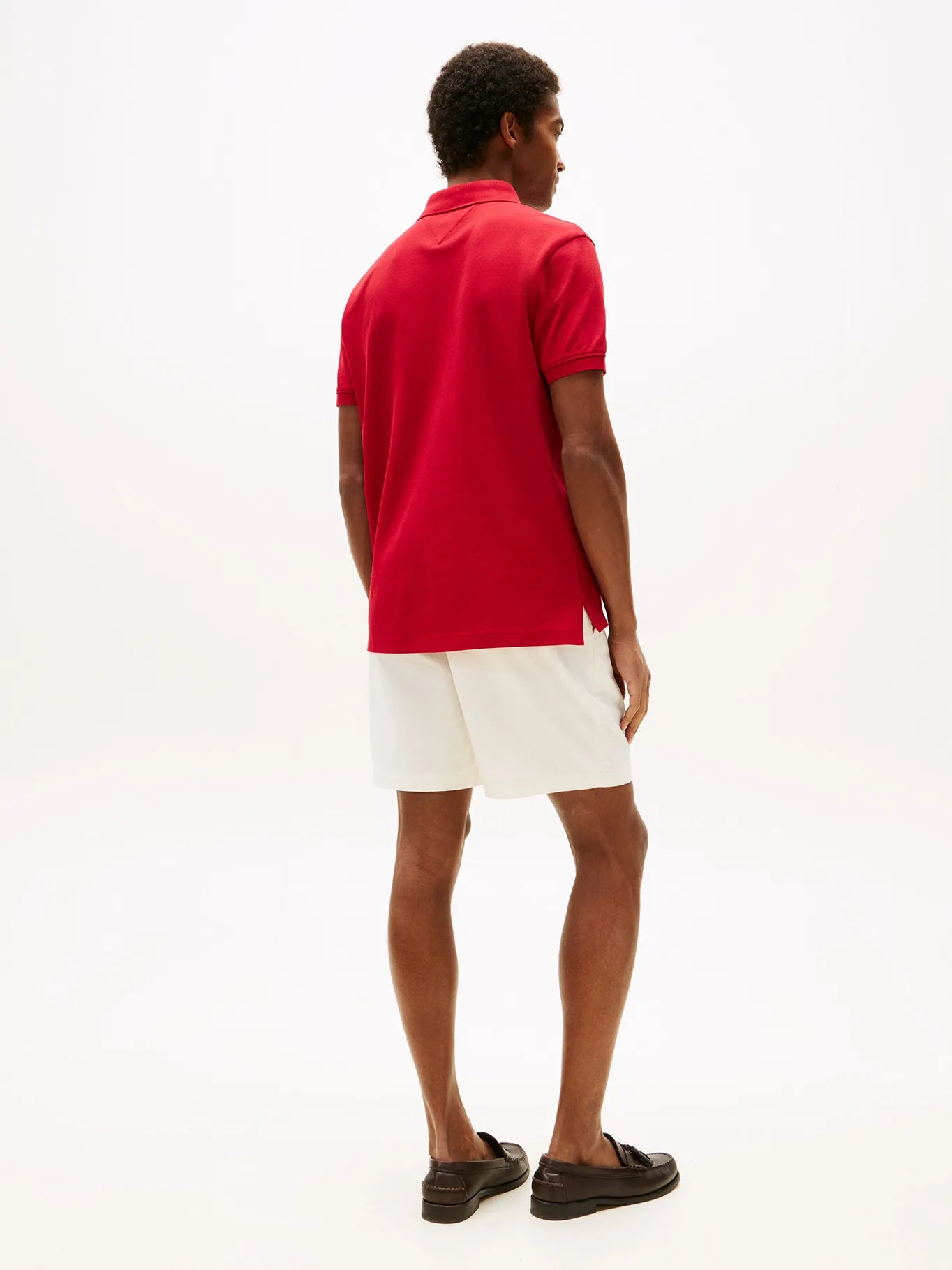 Polera Hombre Polo Chest Insert Logo Regular Fit Roja