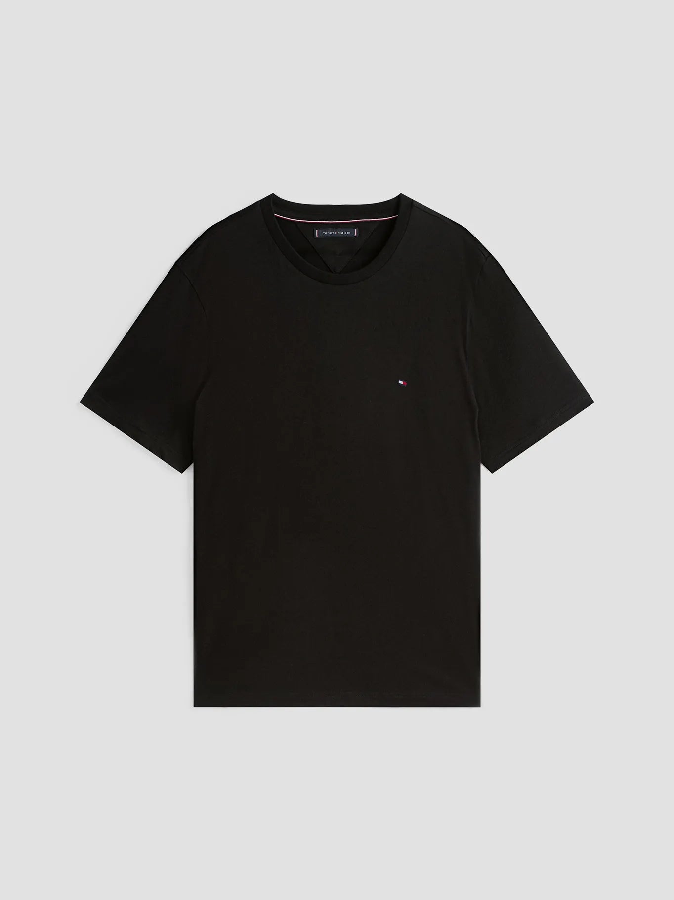 Polera Hombre Essential Solid Regular Fit Negra