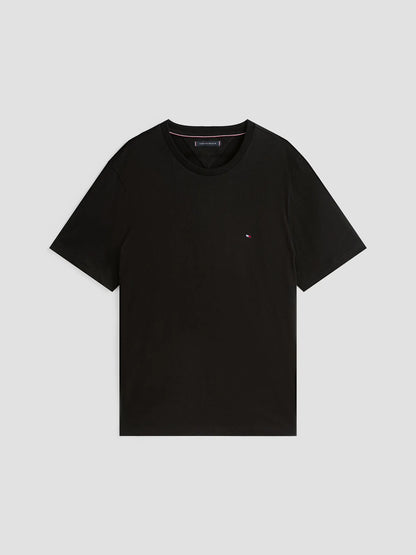 Polera Hombre Essential Solid Regular Fit Negra
