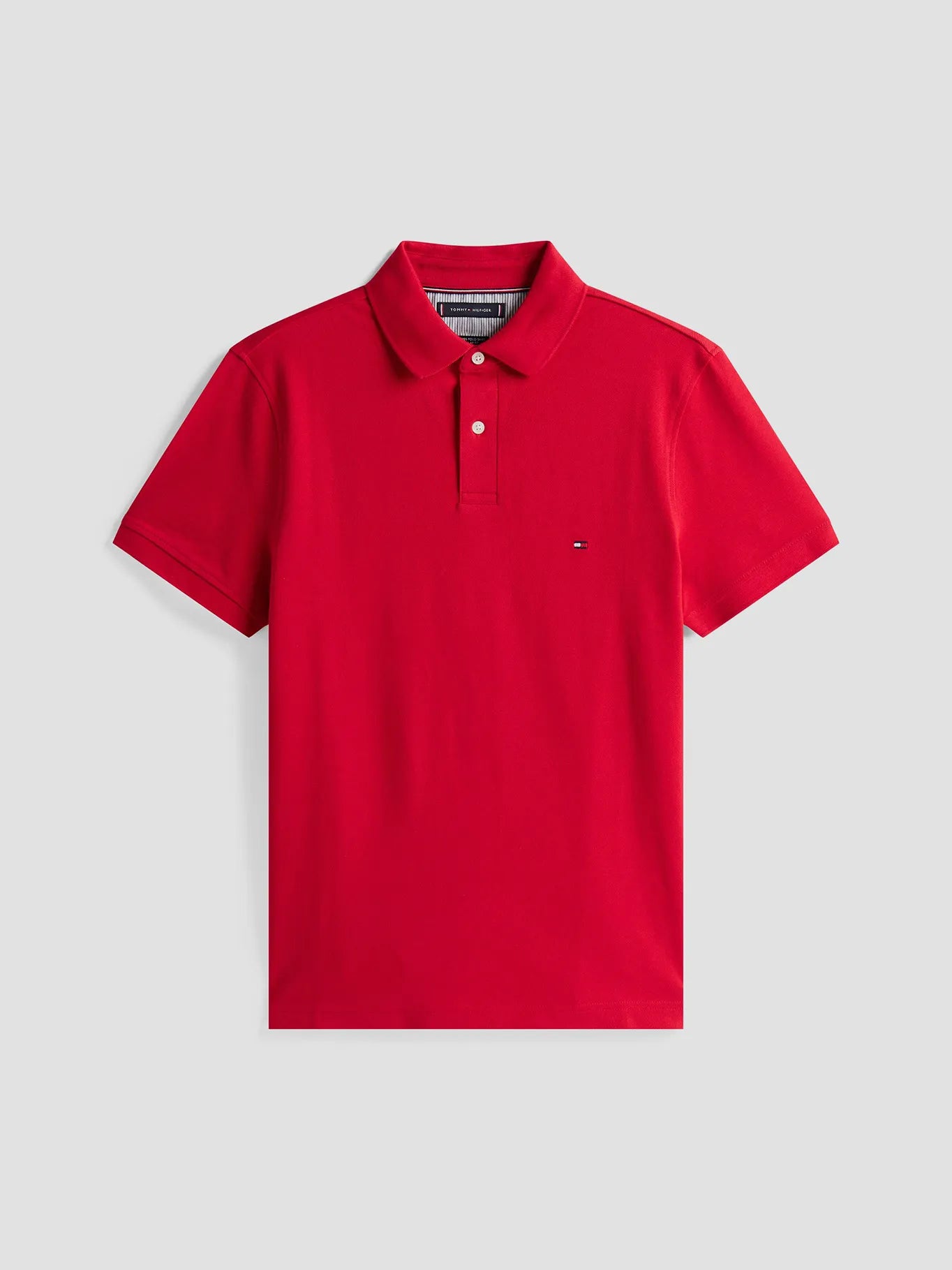 Polera Hombre Polo Logo 1985 Slim Fit Roja