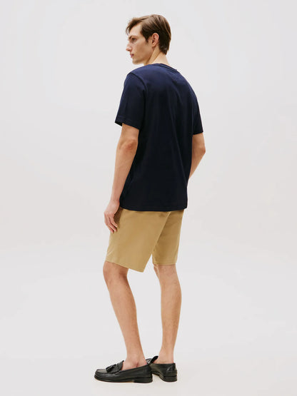 Polera Hombre Essential Solid Regular Fit Azul
