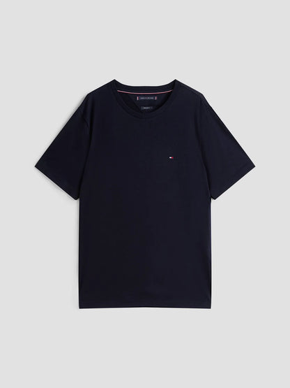 Polera Hombre Essential Solid Regular Fit Azul
