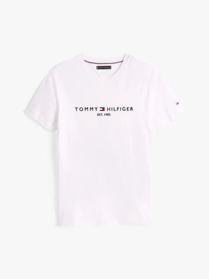 Polera Hombre Im Core Logo Slim Fit White