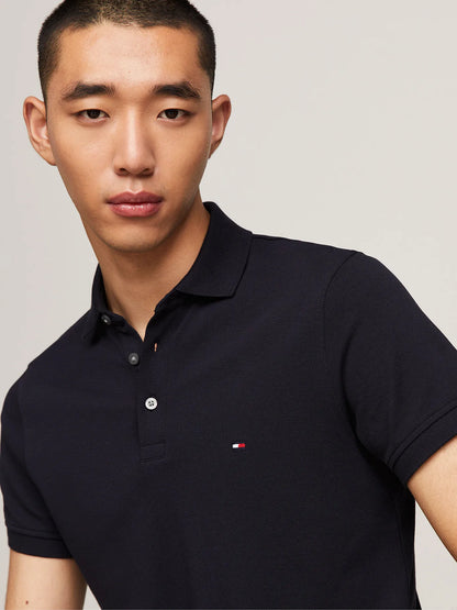 Polera Hombre Polo Logo 1985 Slim Fit Navy