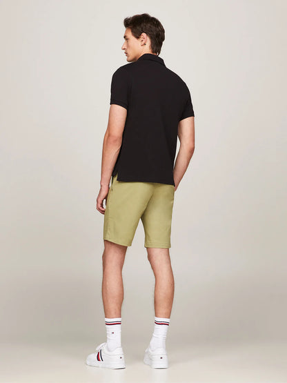 Polera Hombre Polo Logo 1985 Slim Fit Black