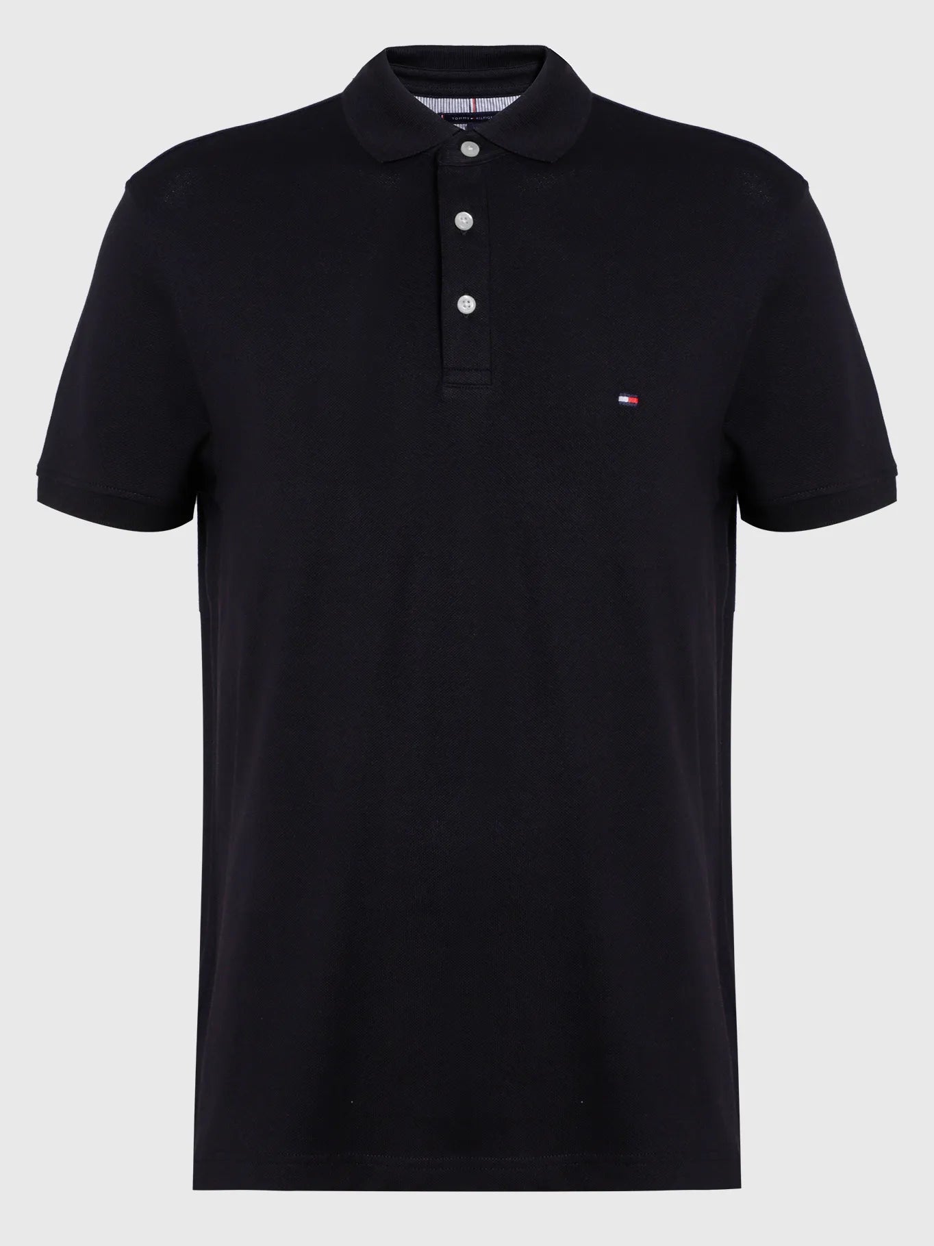 Polera Hombre Polo Logo 1985 Slim Fit Black