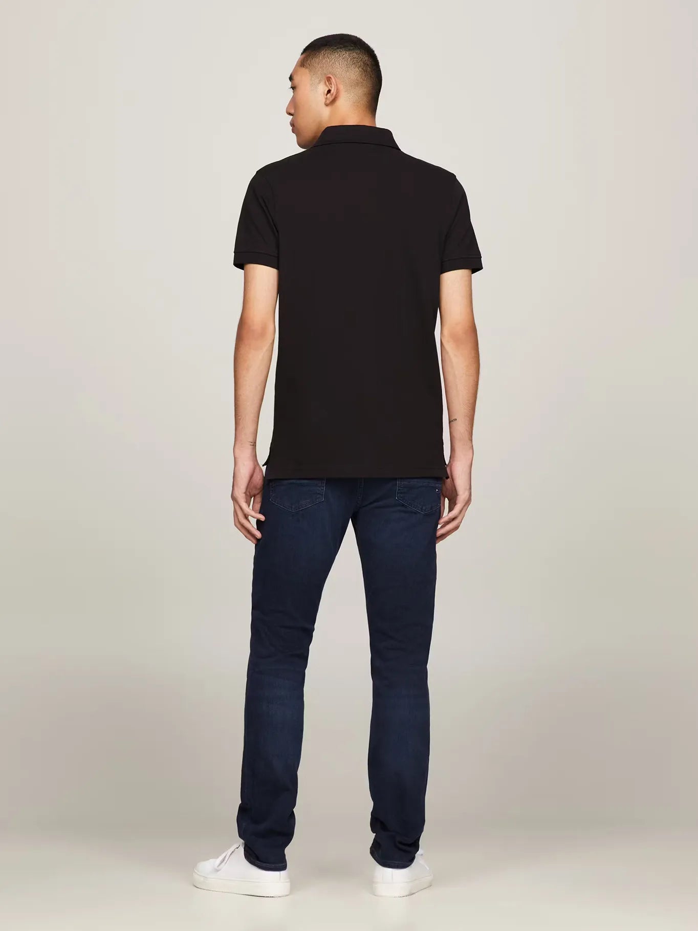 Polera Hombre Polo Essential Regular Fit Black