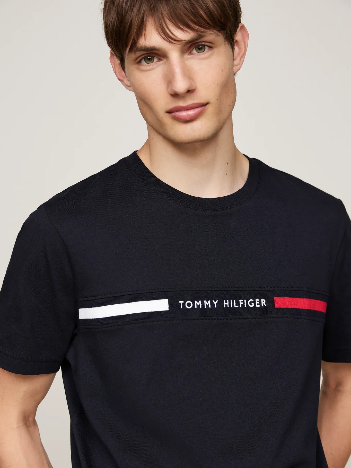 Polera Hombre Chest Insert Logo Regular Fit Navy