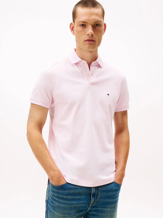 Polera Hombre Polo Logo 1985 Slim Fit Pink