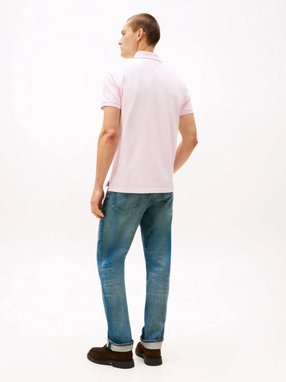 Polera Hombre Polo Logo 1985 Slim Fit Pink