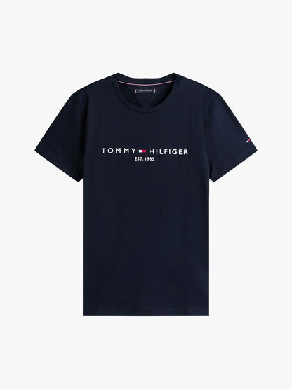 Polera Hombre Im Core Logo Slim Fit Navy