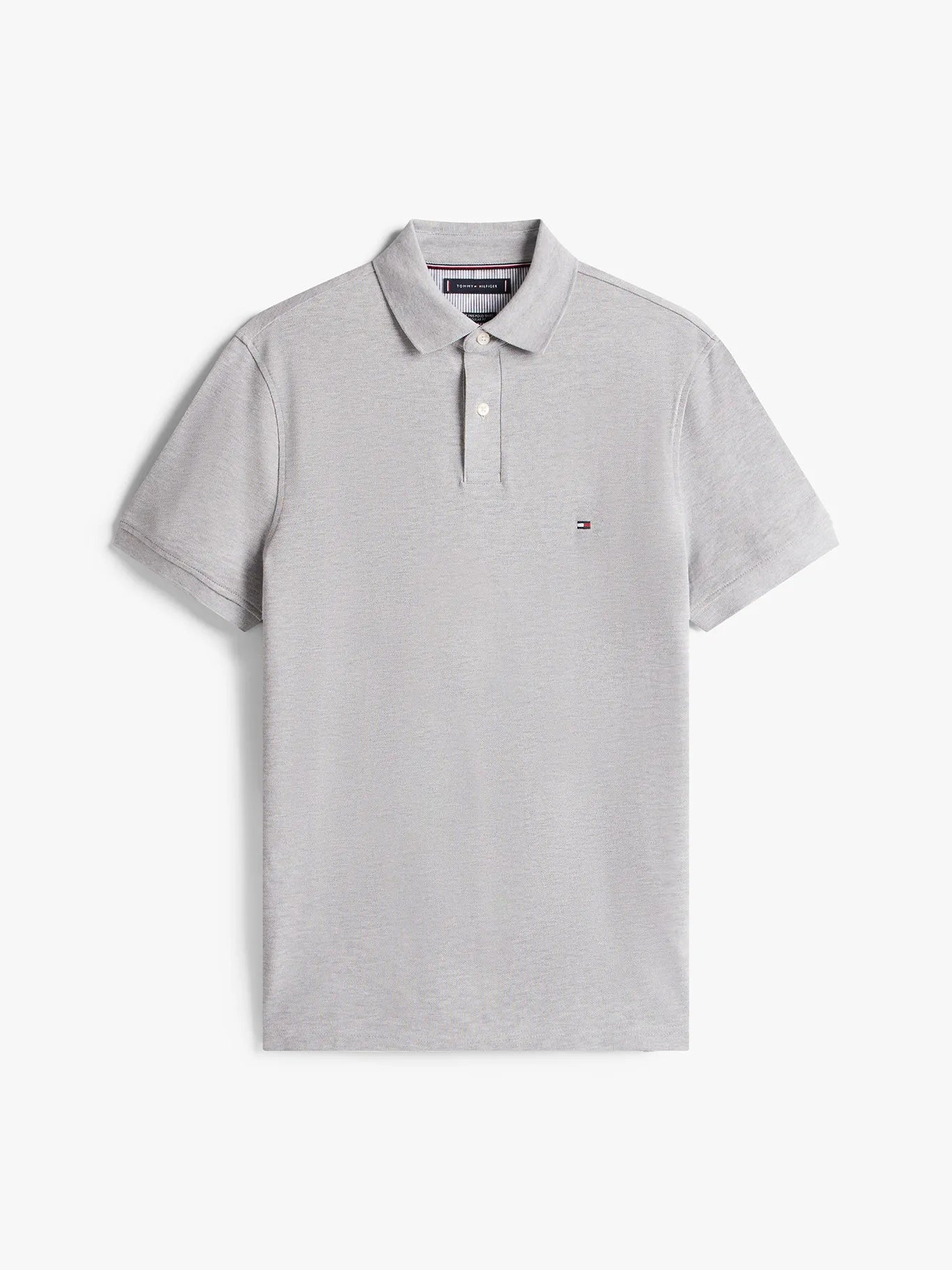Polera Hombre Polo Logo 1985 Slim Fit Gris