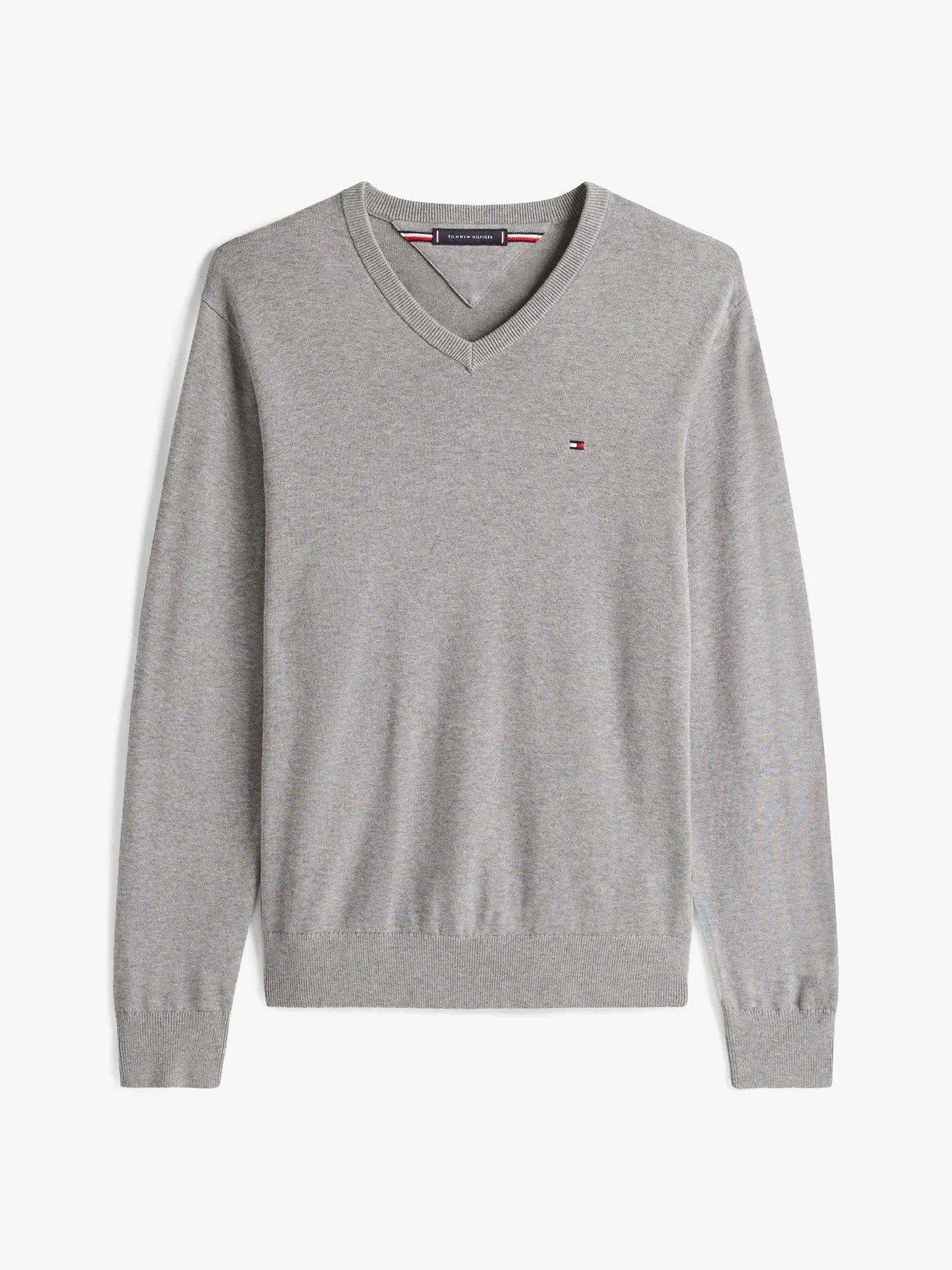 Sweater Hombre Básico Signature V-Neck Gris