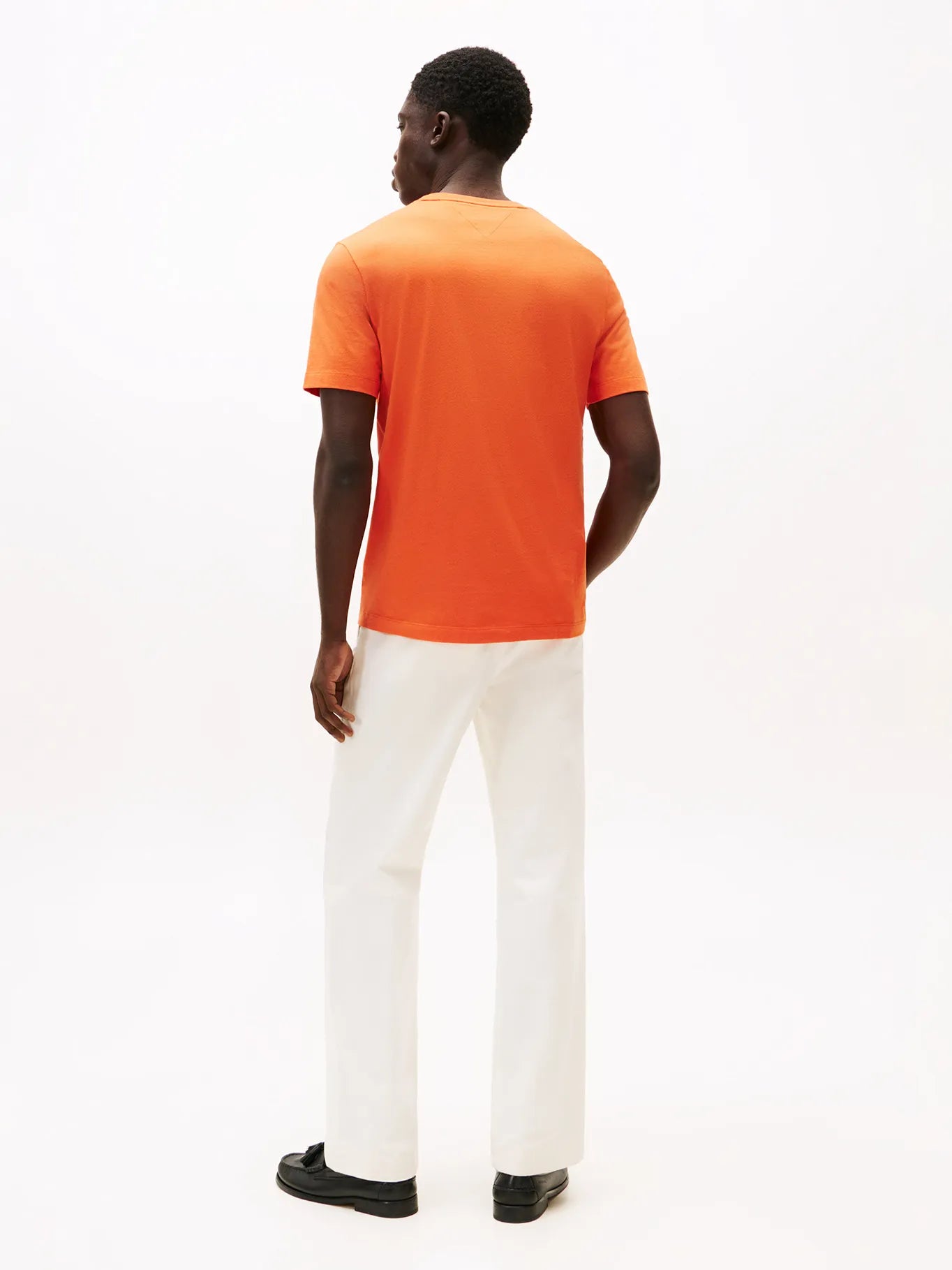 Polera Hombre Essential C-Neck Regular Fit Orange