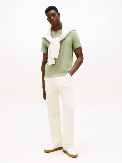 Polera Hombre Essential C-Neck Regular Fit Verde