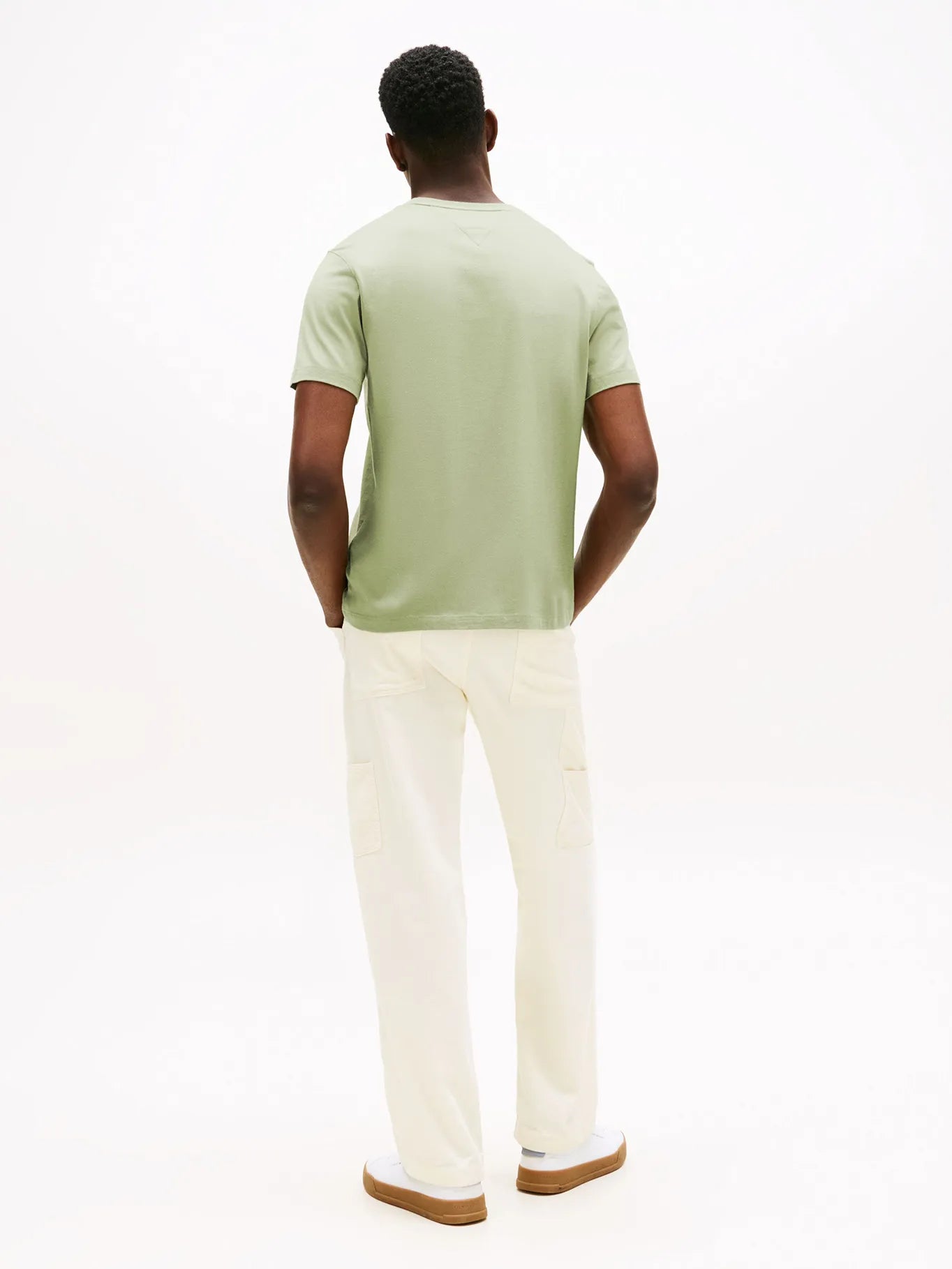 Polera Hombre Essential C-Neck Regular Fit Verde