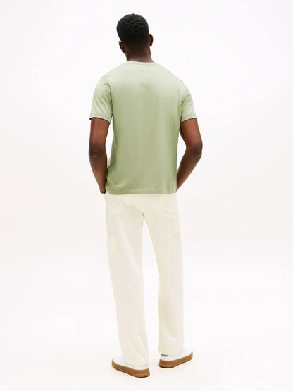 Polera Hombre Essential C-Neck Regular Fit Verde