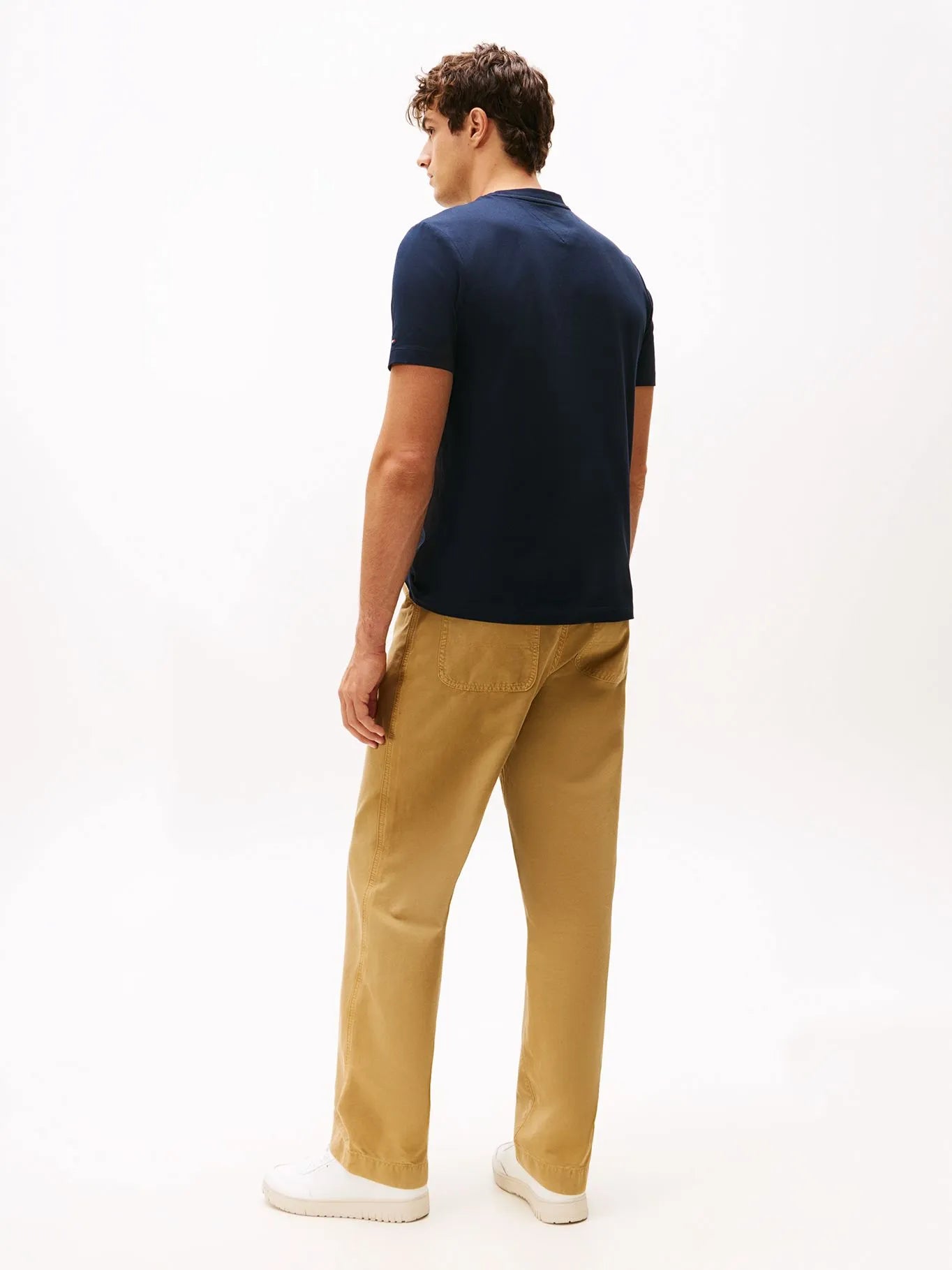 Polera Hombre Stack Graphic Regular Fit Blue Dark