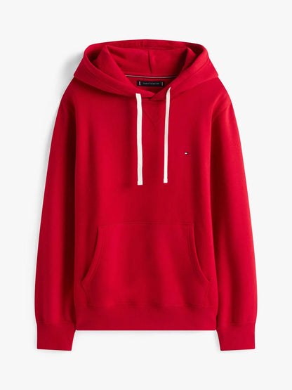 Polerón Hombre Essential Con Logo Bordado Rojo