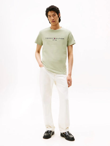 Polera Hombre Organic Cotton Slim Fit Verde