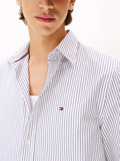 Camisa Hombre Core De Popelín Regular Fit Black