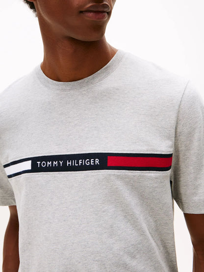 Polera Hombre Chest Insert Logo Regular Fit Gris