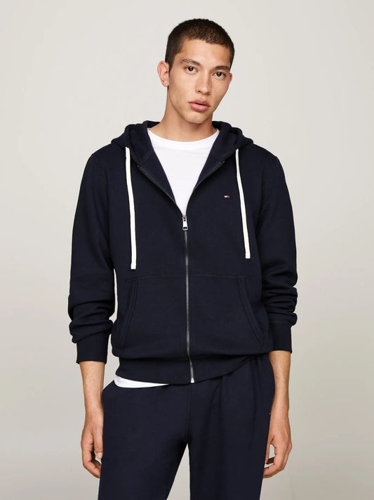 Polerón Hombre Hoodie Essential Con Cierre Navy