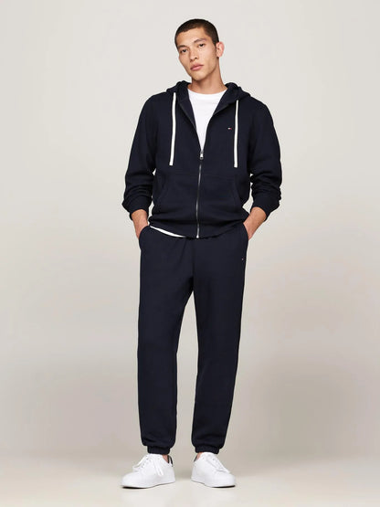 Polerón Hombre Hoodie Essential Con Cierre Navy
