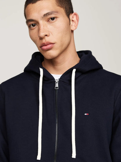 Polerón Hombre Hoodie Essential Con Cierre Navy