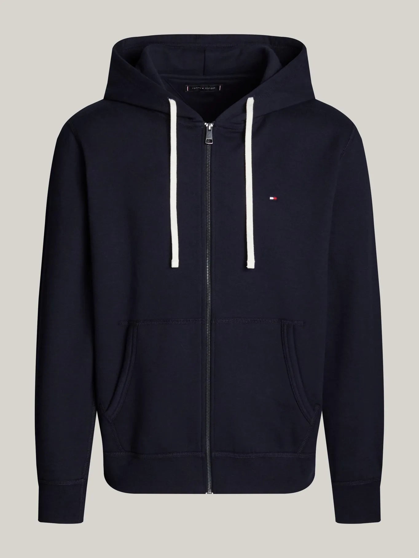 Polerón Hombre Hoodie Essential Con Cierre Navy