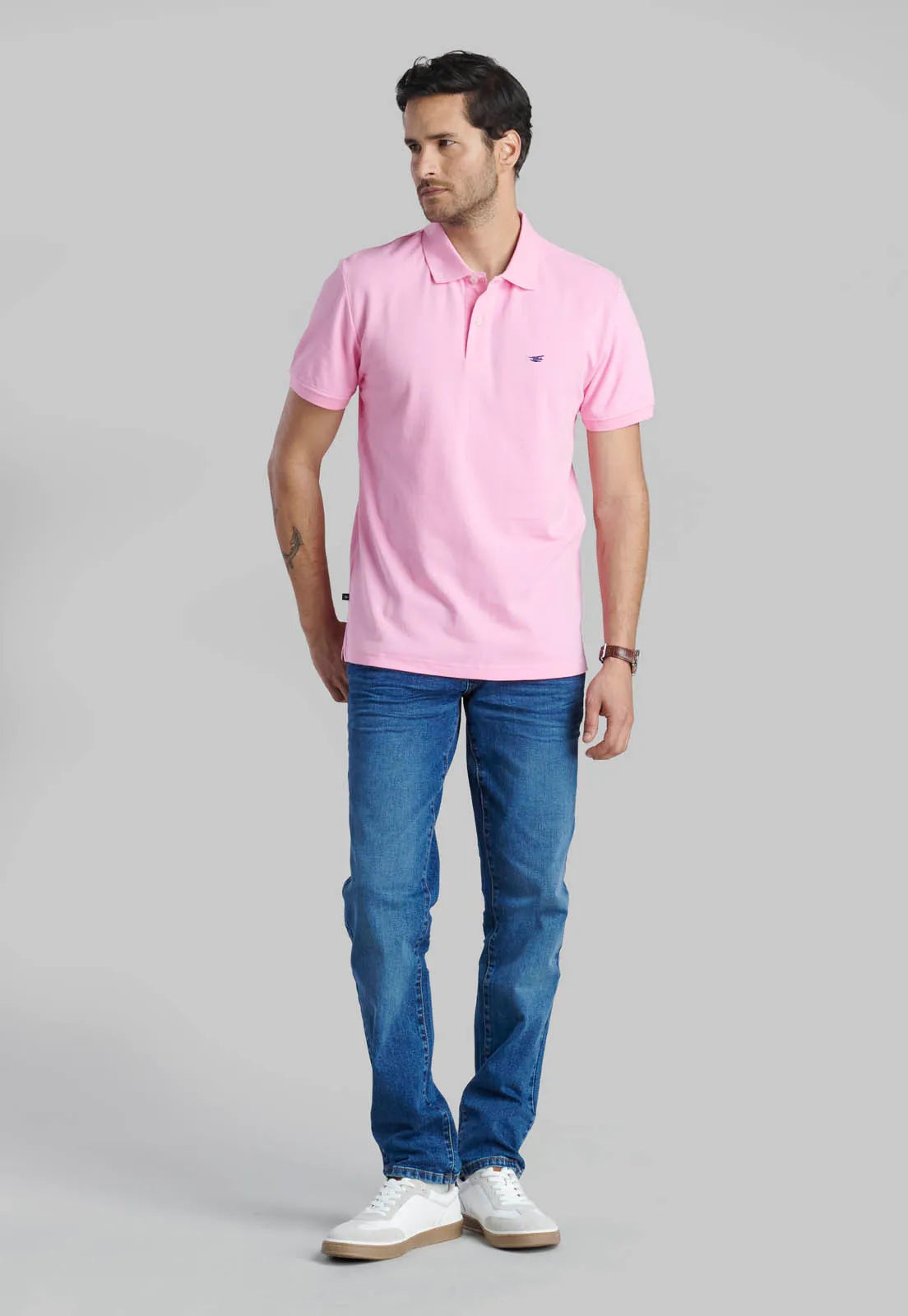 polera-hombre-pique-básica-pink
