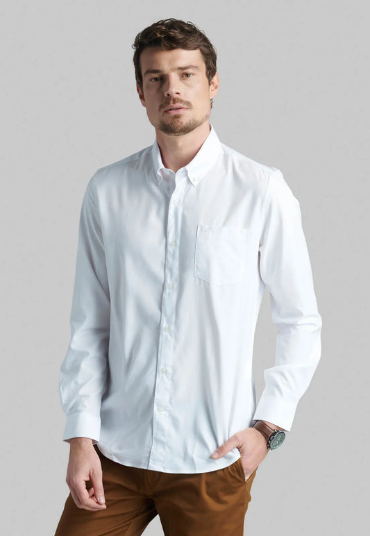 Camisa Hombre Traveller Detroit White
