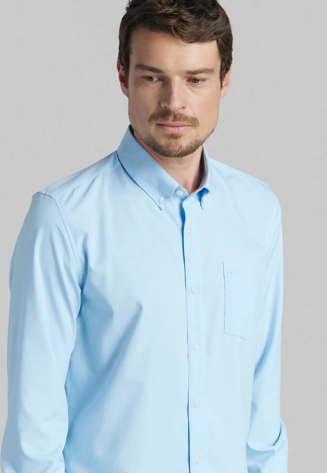 Camisa Hombre Traveller Detroit Sky