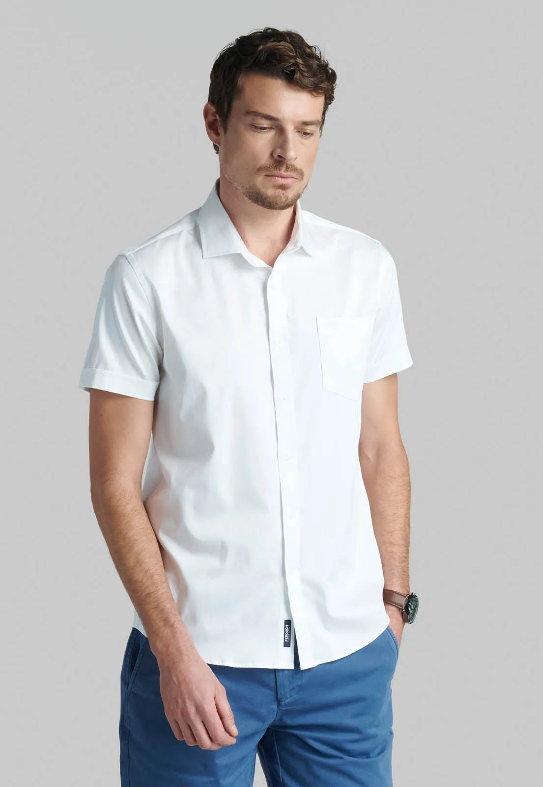 Camisa Hombre Austin White