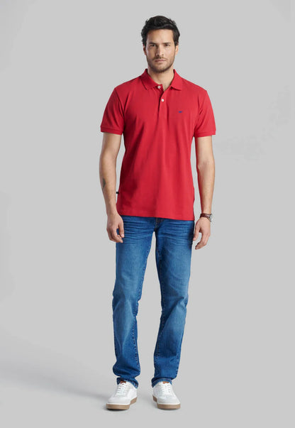 polera-hombre-pique-básica-dk-red