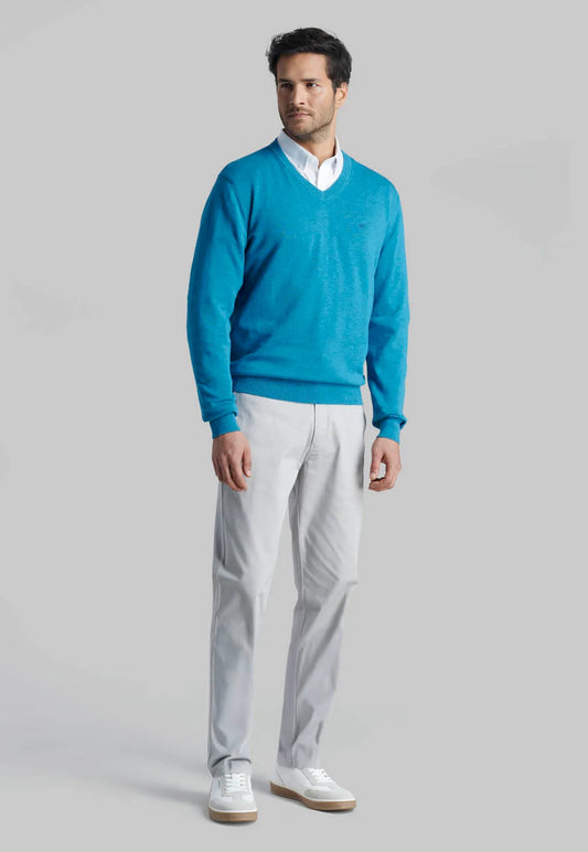 sweater-hombre-v-neck-melange-river