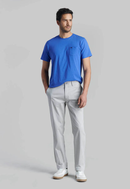 Pantalón Hombre Twill Without Pleats L/33 Business Dk Ash