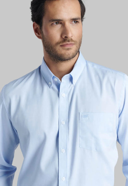camisa-hombre-oxford-smart-casual-sky