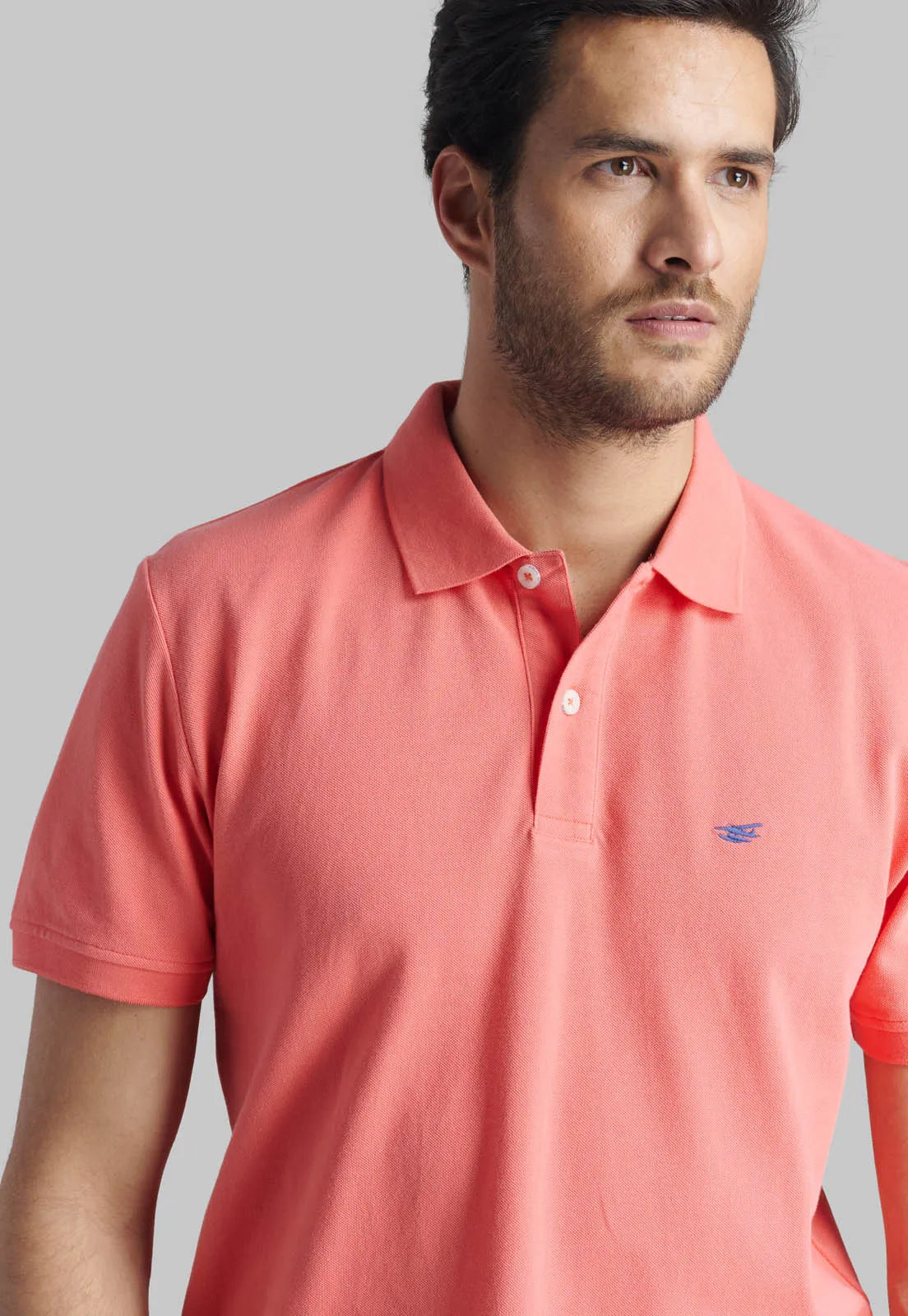 polera-hombre-pique-básica-lt-coral