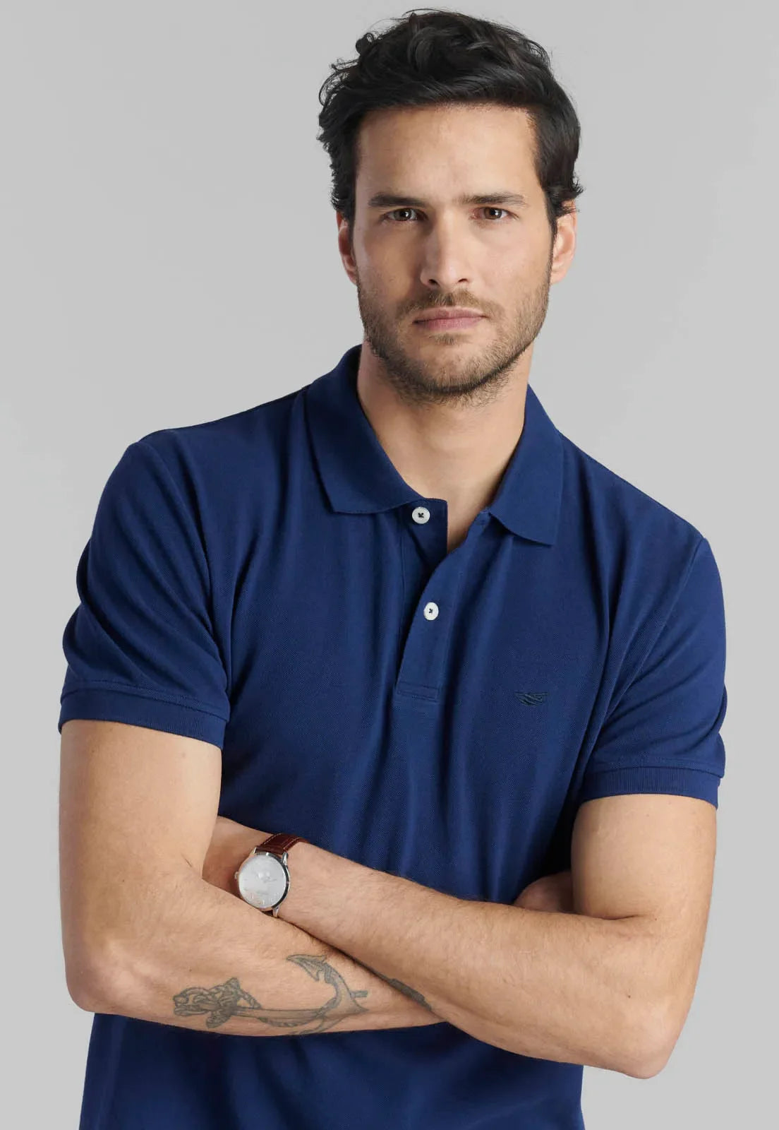 polera-hombre-pique-básica-blue
