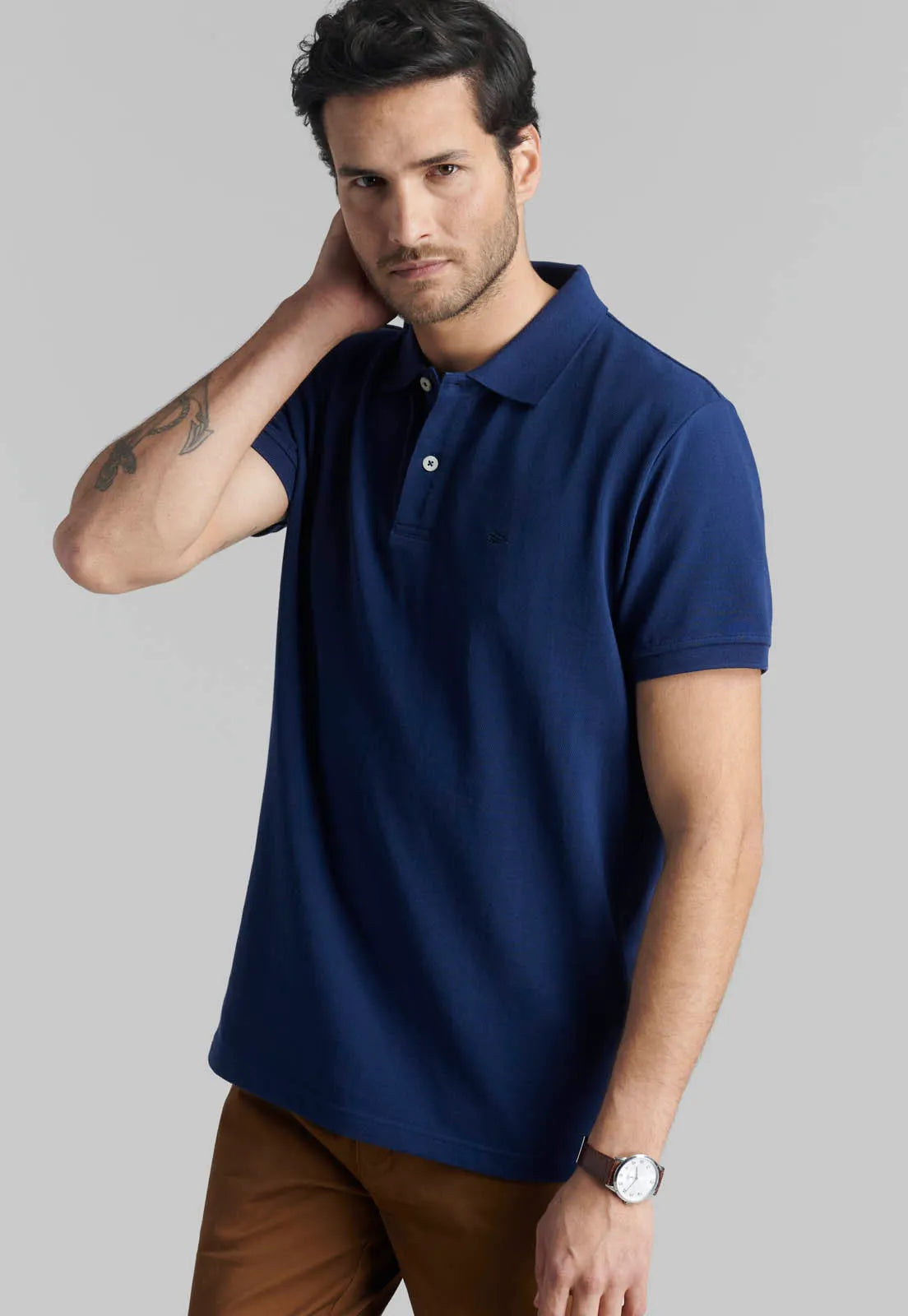 polera-hombre-pique-básica-blue