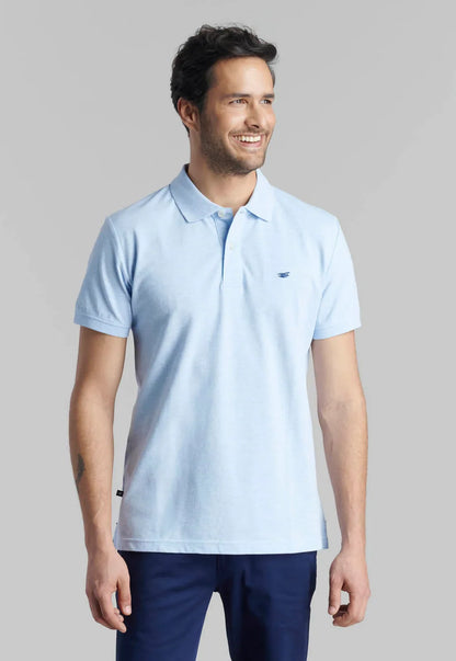 polera-hombre-pique-básica-sky-melange