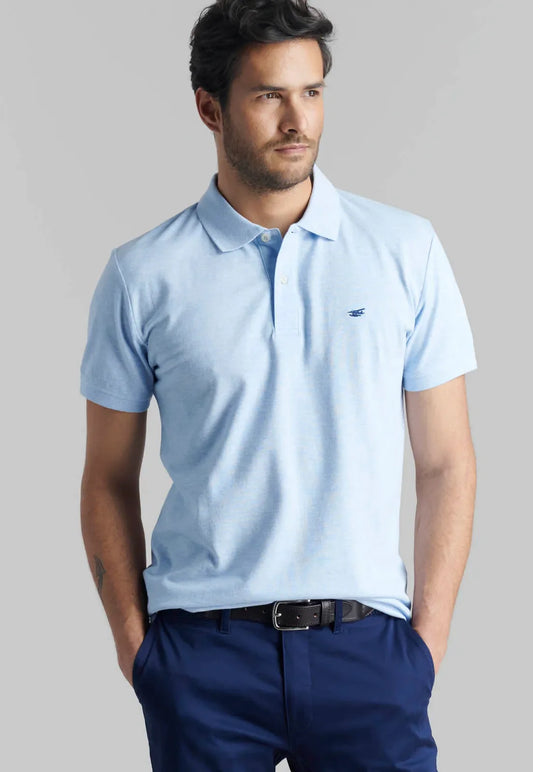 polera-hombre-pique-básica-sky-melange