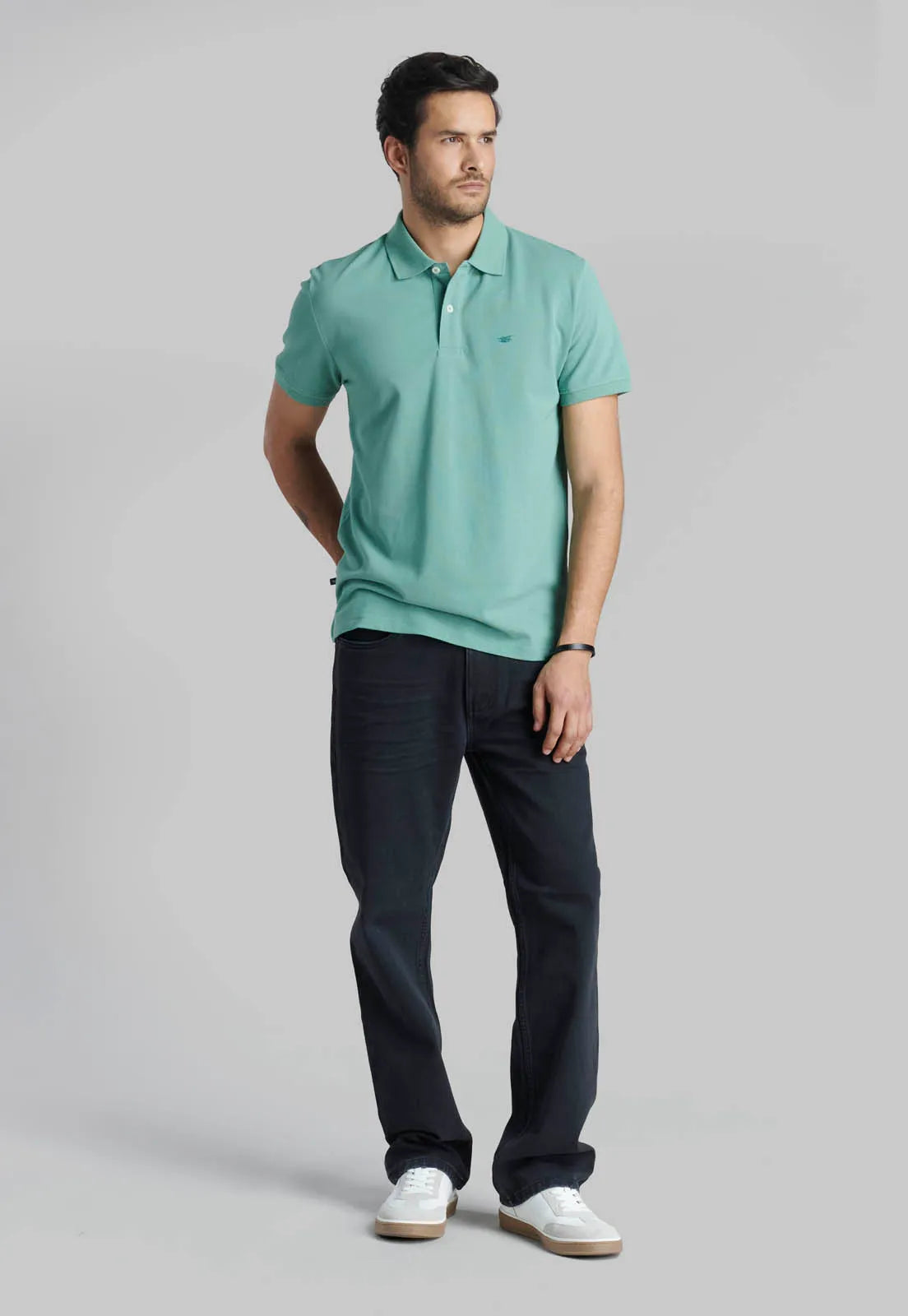 polera-hombre-pique-básica-lt.-green