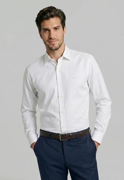 Camisa Hombre Concord White