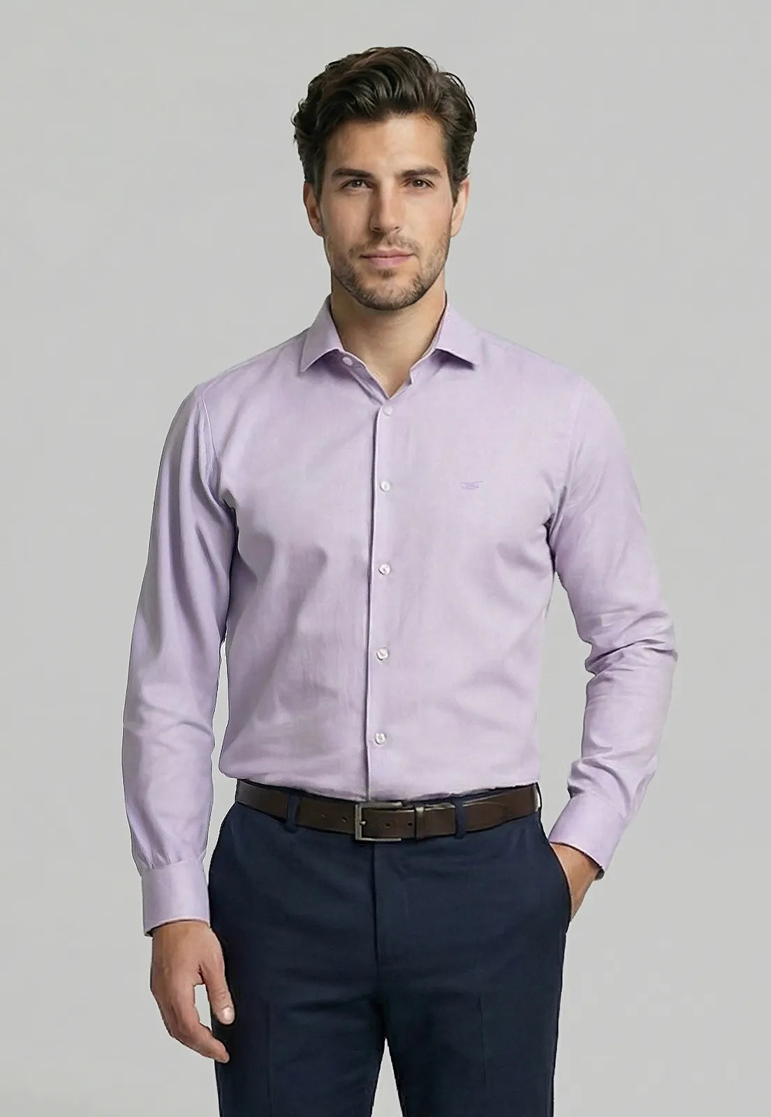 Camisa Hombre Concord Violeta