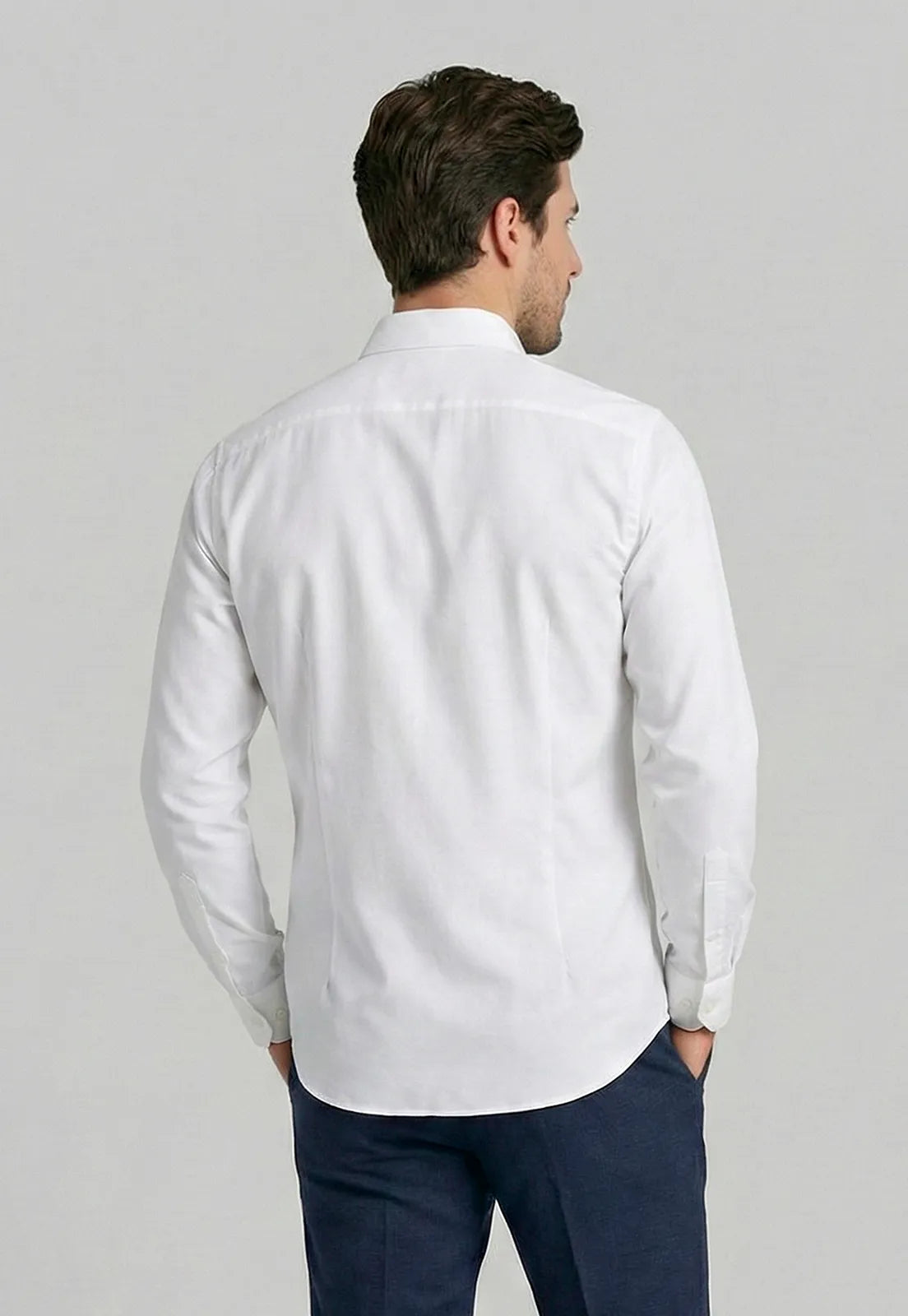 Camisa Hombre Concord White